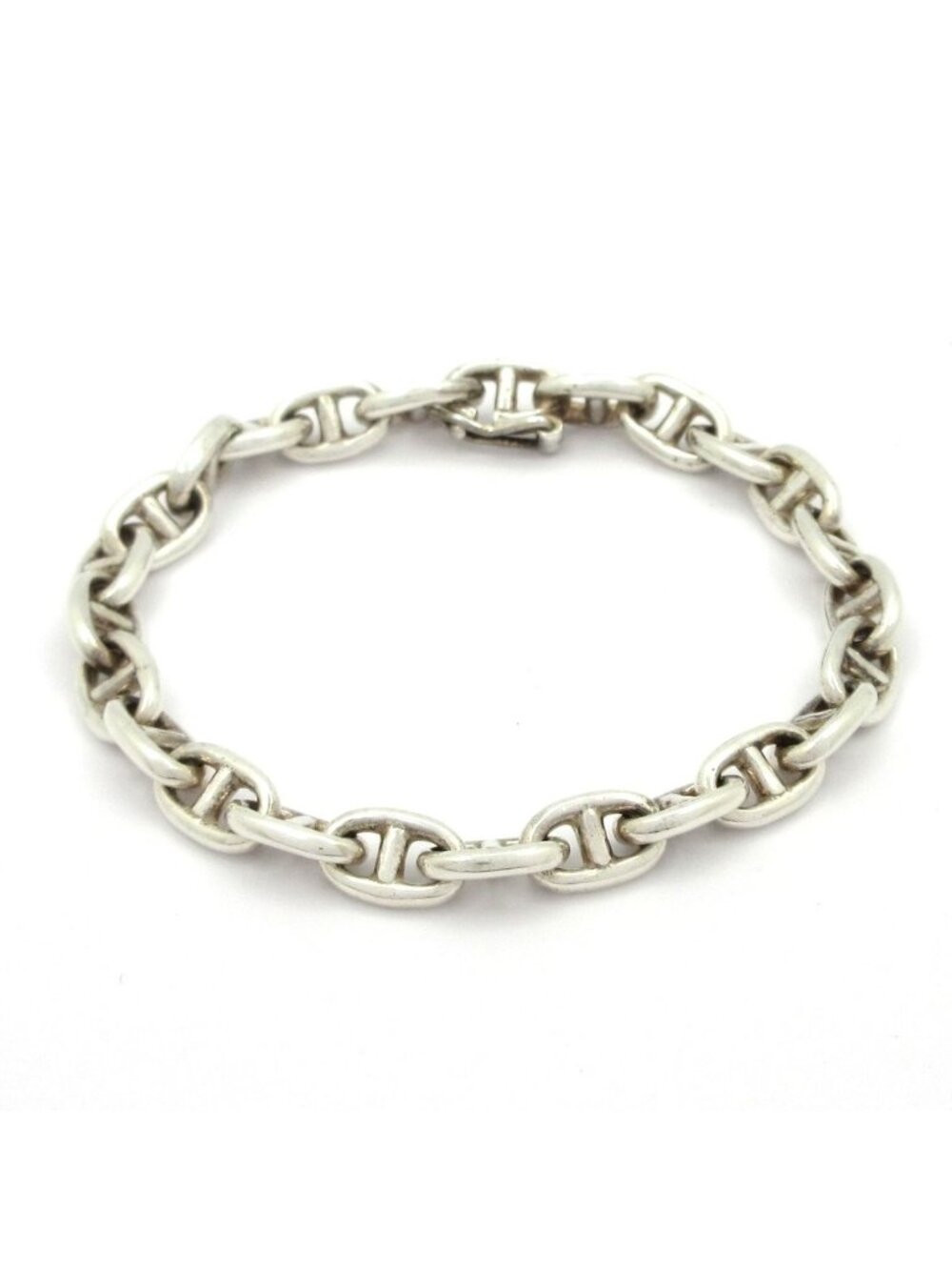 Hermes Bracelet Chaine D'ancre TPM Silver 25 Links Vintage